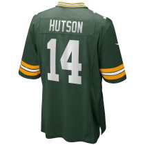 Men's Green Bay Packers Don Hutson Number 14 Nike Green Game Retired Player Jersey