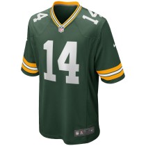 Men's Green Bay Packers Don Hutson Number 14 Nike Green Game Retired Player Jersey