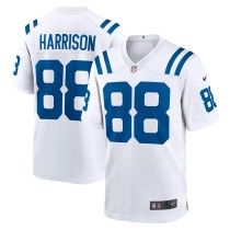 Men's Indianapolis Colts Marvin Harrison Number 88 Nike Game Retired Player Jersey