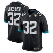 Men's Jacksonville Jaguars Maurice Jones-Drew Number 32 Nike Black Game Retired Player Jersey