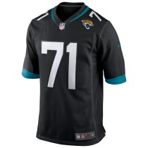 Men's Jacksonville Jaguars Tony Boselli Number 71 Nike Black Game Retired Player Jersey