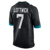 Men's Jacksonville Jaguars Byron Leftwich Number 7 Nike Retired Player Game Jersey