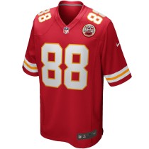 Men's Kansas City Chiefs Tony Gonzalez Number 88 Nike Red Game Retired Player Jersey