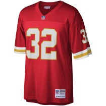 Men's Kansas City Chiefs Marcus Allen Number 32 Mitchell & Ness Red Legacy Replica Jersey