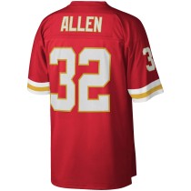 Men's Kansas City Chiefs Marcus Allen Number 32 Mitchell & Ness Red Legacy Replica Jersey