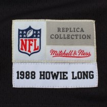 Men's Las Vegas Raiders Howie Long Number 75 Mitchell & Ness Black Retired Player Legacy Replica Jersey