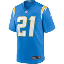 Men's Los Angeles Chargers LaDainian Tomlinson Number 21 Nike Powder Game Retired Player Jersey