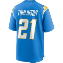 Men's Los Angeles Chargers LaDainian Tomlinson Number 21 Nike Powder Game Retired Player Jersey