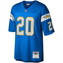 Men's Los Angeles Chargers Natrone Means Number 20 Mitchell & Ness Powder Blue Legacy Replica Jersey