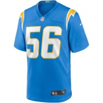 Men's Los Angeles Chargers Shawne Merriman Number 56 Nike Powder Blue Game Retired Player Jersey