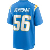 Men's Los Angeles Chargers Shawne Merriman Number 56 Nike Powder Blue Game Retired Player Jersey