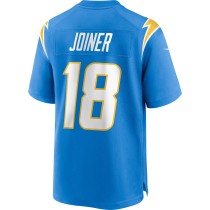 Men's Los Angeles Chargers Charlie Joiner Number 18 Nike Powder Game Retired Player Jersey