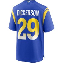 Men's Los Angeles Rams Eric Dickerson Number 29 Nike Royal Game Retired Player Jersey