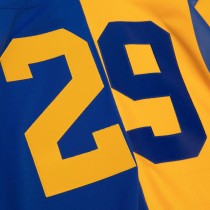 Men's Los Angeles Rams Eric Dickerson Number 29 Mitchell & Ness Royal/Gold 1984 Split Legacy Replica Jersey