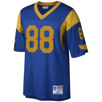 Men's Los Angeles Rams Torry Holt Number 88 Mitchell & Ness Royal Legacy Replica Jersey