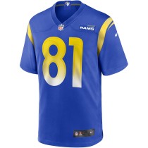 Men's Los Angeles Rams Torry Holt Number 81 Nike Royal Game Retired Player Jersey