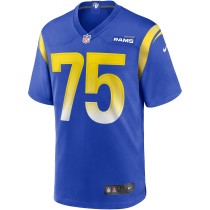 Men's Los Angeles Rams Deacon Jones Number 75 Nike Royal Game Retired Player Jersey