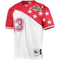 Men's AFC Dan Marino Number 13 Mitchell & Ness White/Red 1994 Pro Bowl Authentic Jersey