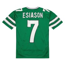 Men's New York Jets Boomer Esiason Number 7 Mitchell & Ness Kelly Green 1993 Authentic Throwback Retired Player Pocket Jersey