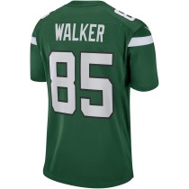 Men's New York Jets Wesley Walker Number 85 Nike Gotham Green Game Retired Player Jersey