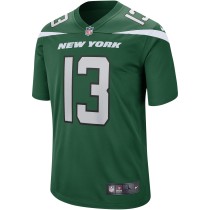 Men's New York Jets Don Maynard Number 13 Nike Gotham Green Game Retired Player Jersey