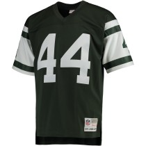 Men's New York Jets John Riggins Number 44 Mitchell & Ness Green Retired Player Legacy Replica Jersey