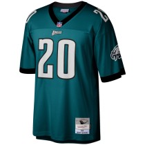 Men's Philadelphia Eagles Brian Dawkins Number 20 Mitchell & Ness Green Legacy Replica Jersey