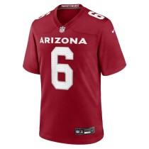 Men's Arizona Cardinals James Conner Number 6 Nike Cardinal Home Game Jersey