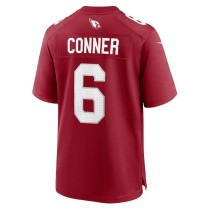 Men's Arizona Cardinals James Conner Number 6 Nike Cardinal Home Game Jersey