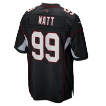 Men's Arizona Cardinals J.J. Watt Number 99 Nike Black Alternate Game Jersey