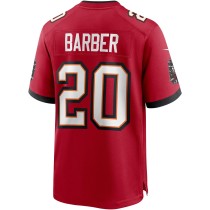 Men's Tampa Bay Buccaneers Ronde Barber Number 20 Nike Red Game Retired Player Jersey