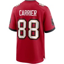 Men's Tampa Bay Buccaneers Mark Carrier Number 88 Nike Red Game Retired Player Jersey