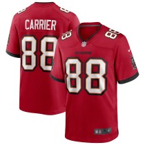 Men's Tampa Bay Buccaneers Mark Carrier Number 88 Nike Red Game Retired Player Jersey