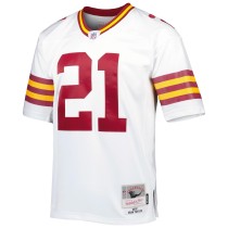 Men's Washington Football Team Sean Taylor Number 21 Mitchell & Ness White Legacy Replica Jersey