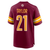 Men's Washington Commanders Sean Taylor Number 21 Nike Burgundy Player Game Jersey