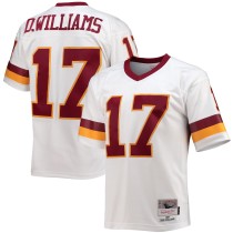 Men's Washington Football Team Doug Williams Number 17 Mitchell & Ness White Legacy Replica Jersey