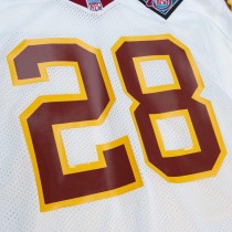 Men's Washington Commanders 1994 Darrell Green Number 28 Mitchell & Ness White Authentic Throwback Retired Player Jersey