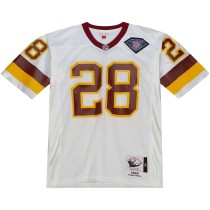 Men's Washington Commanders 1994 Darrell Green Number 28 Mitchell & Ness White Authentic Throwback Retired Player Jersey