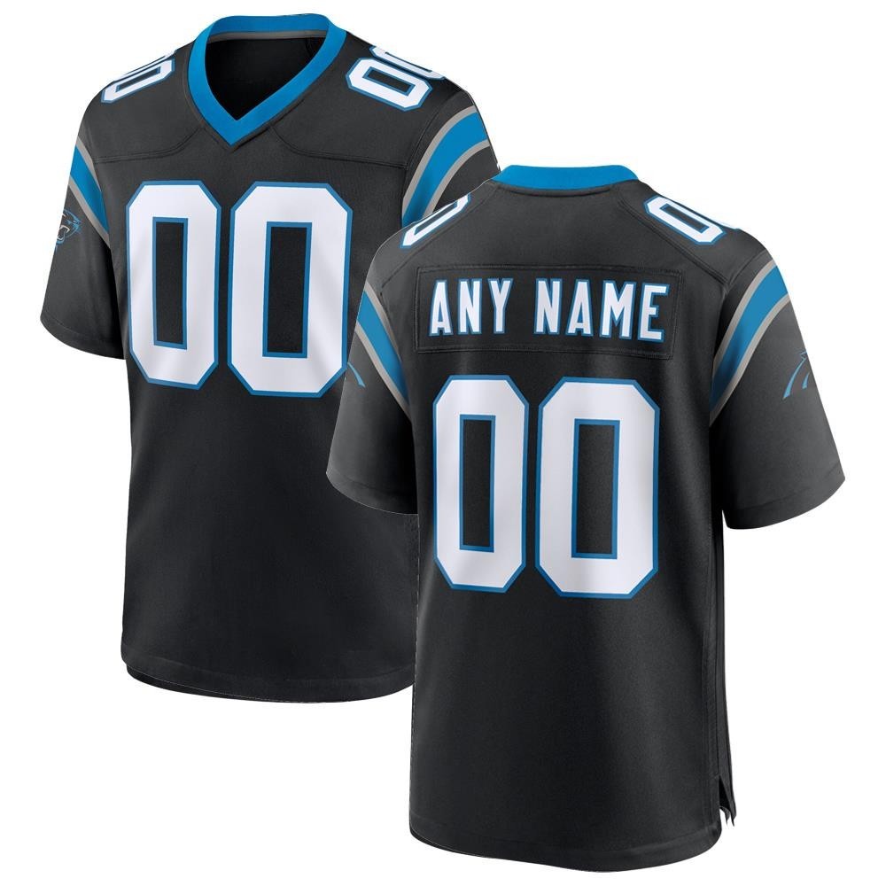 Men's Carolina Panthers Custom Game Jersey