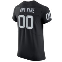 Men's Las Vegas Raiders Black Vapor Untouchable Custom Elite Jersey