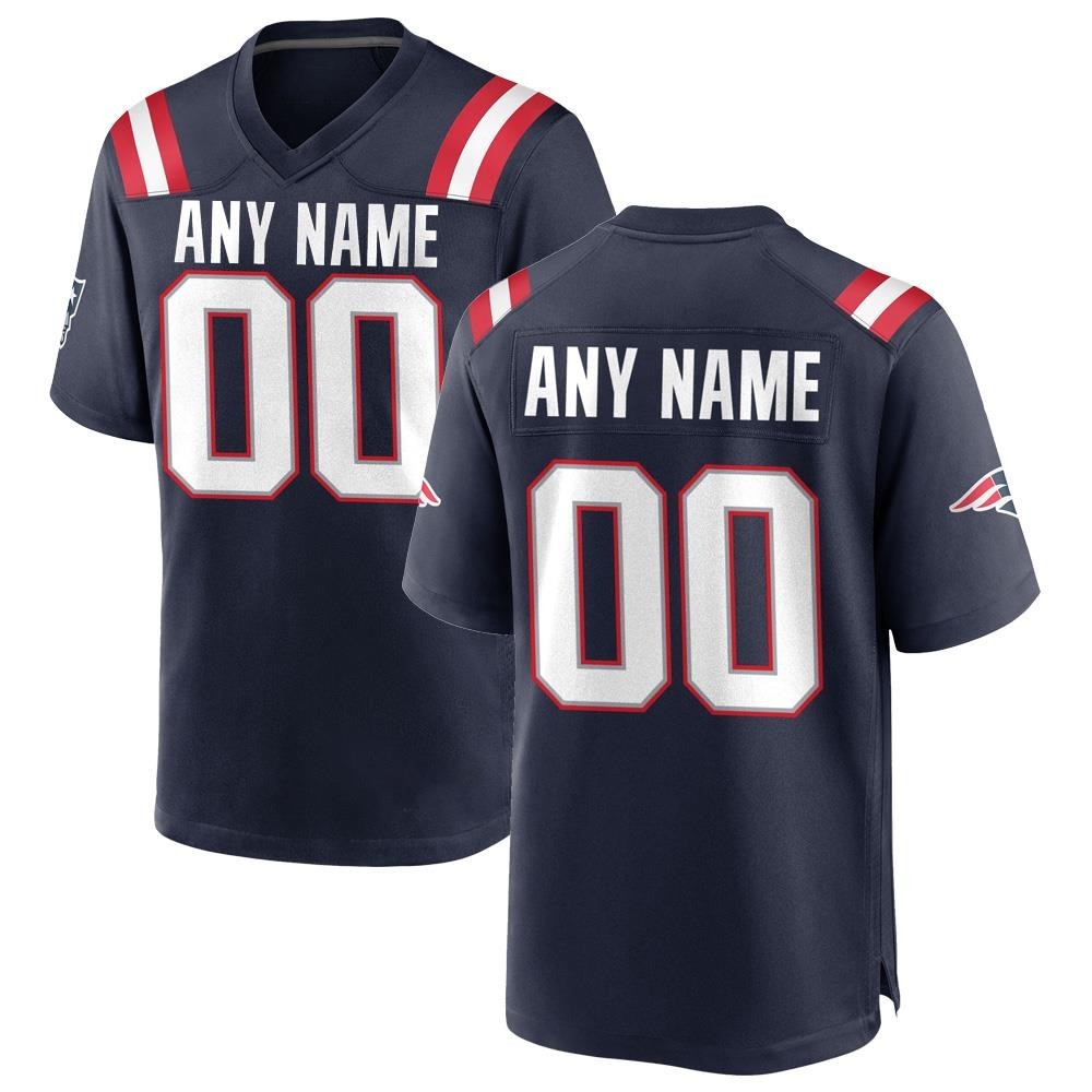 Men's New England Patriots Custom Jersey