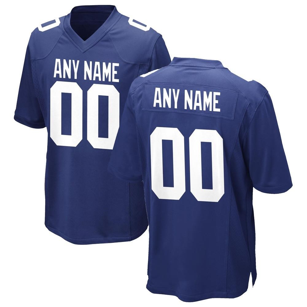 Men's New York Giants Custom Game Jersey