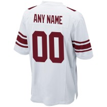 Men's New York Giants Custom Game Jersey