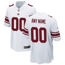 Men's New York Giants Custom Game Jersey