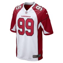 Men's Arizona Cardinals J.J. Watt Number 99 Nike White Game Jersey