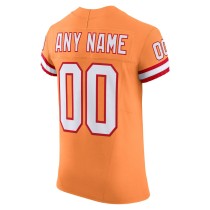 Men's Tampa Bay Buccaneers Orange Vapor F.U.S.E. Elite Custom Jersey