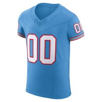 Men's Tennessee Titans Light Blue Vapor F.U.S.E. Elite Custom Jersey