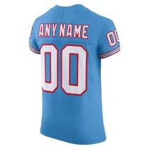 Men's Tennessee Titans Light Blue Vapor F.U.S.E. Elite Custom Jersey