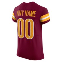 Men's Washington Commanders Burgundy Vapor Untouchable Elite Custom Alternate Jersey