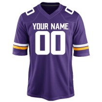 Youth Minnesota Vikings Custom Game Jersey